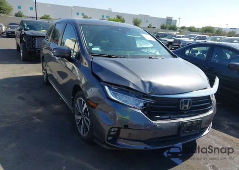 2023 Honda Odyssey Touring из США, поврежденный, VIN 5FNRL6H84PB018606
